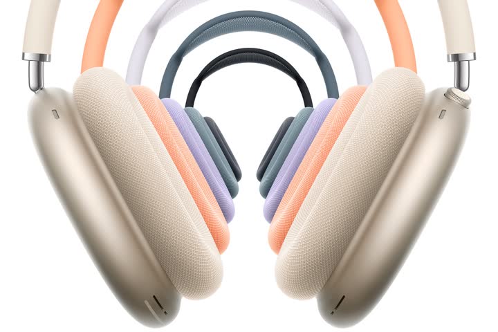 Apple AirPods Max wireless over-ear headphones in space gray